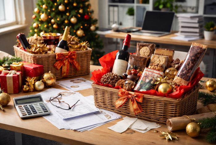Financiële aspecten van kerstpakketten